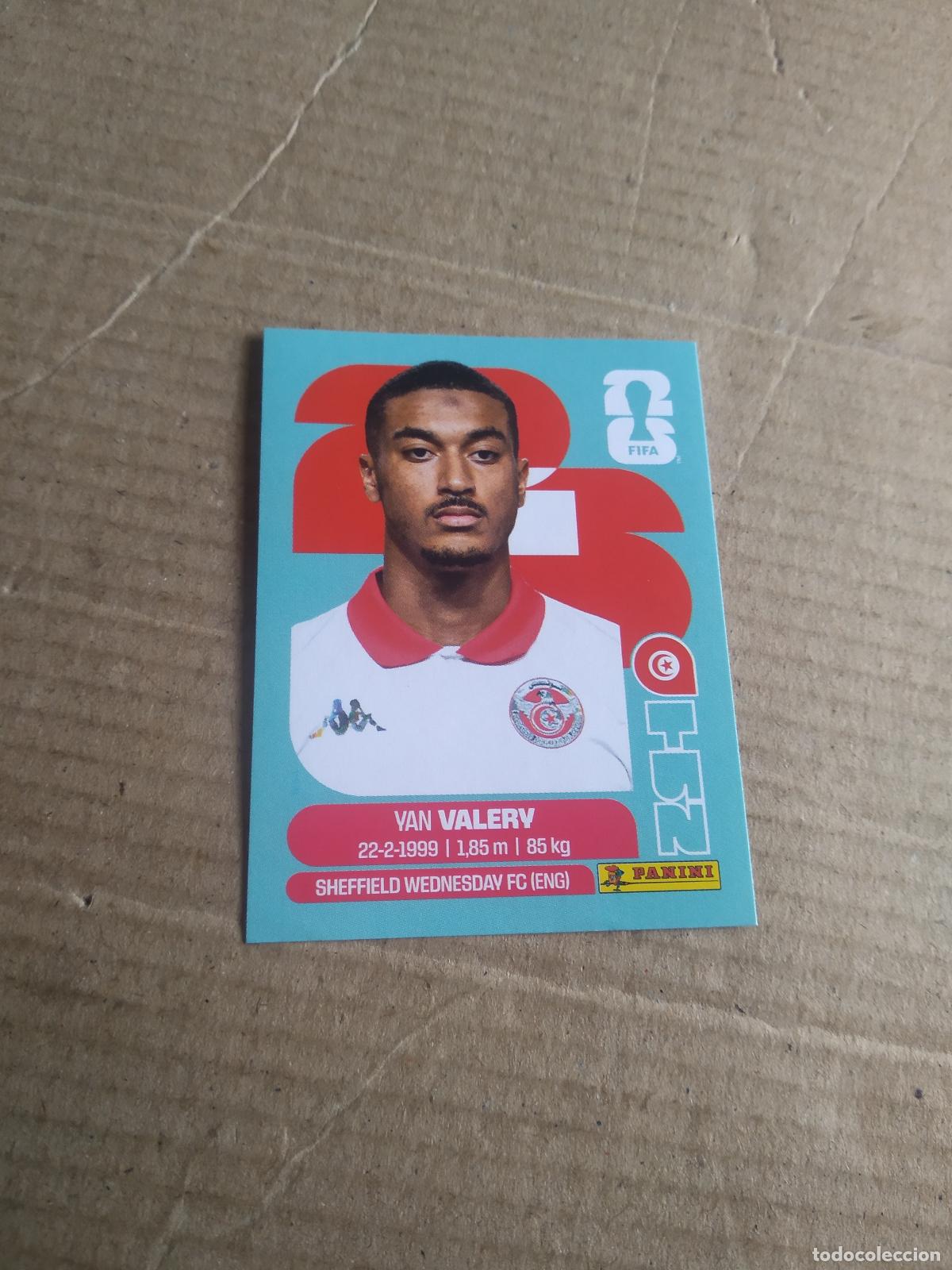 Cromos de f&uacute;tbol: TUN 4 YAN VALERY TUNEZ CROMO FUTBOL PANINI MUNDIAL 2026 WORLD CUP COPA DEL MUNDO