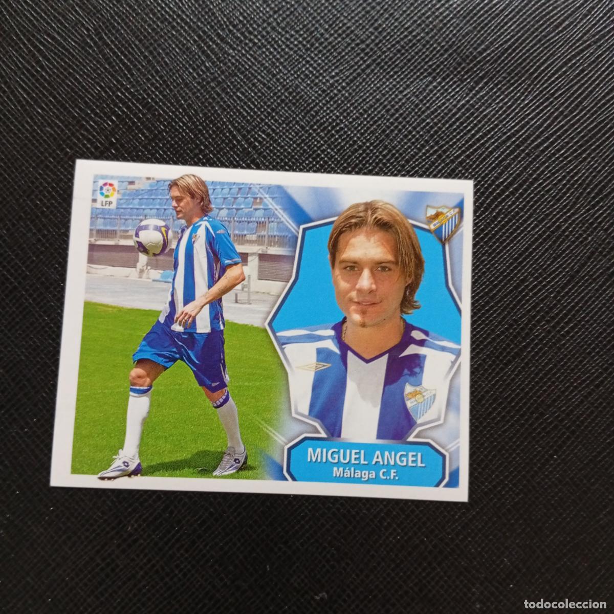 Cromos de f&uacute;tbol: MIGUEL ANGEL MALAGA ESTE 2008 2009 CROMO FUTBOL LIGA 08 09 - SIN PEGAR - A46 PG154 COLOCA