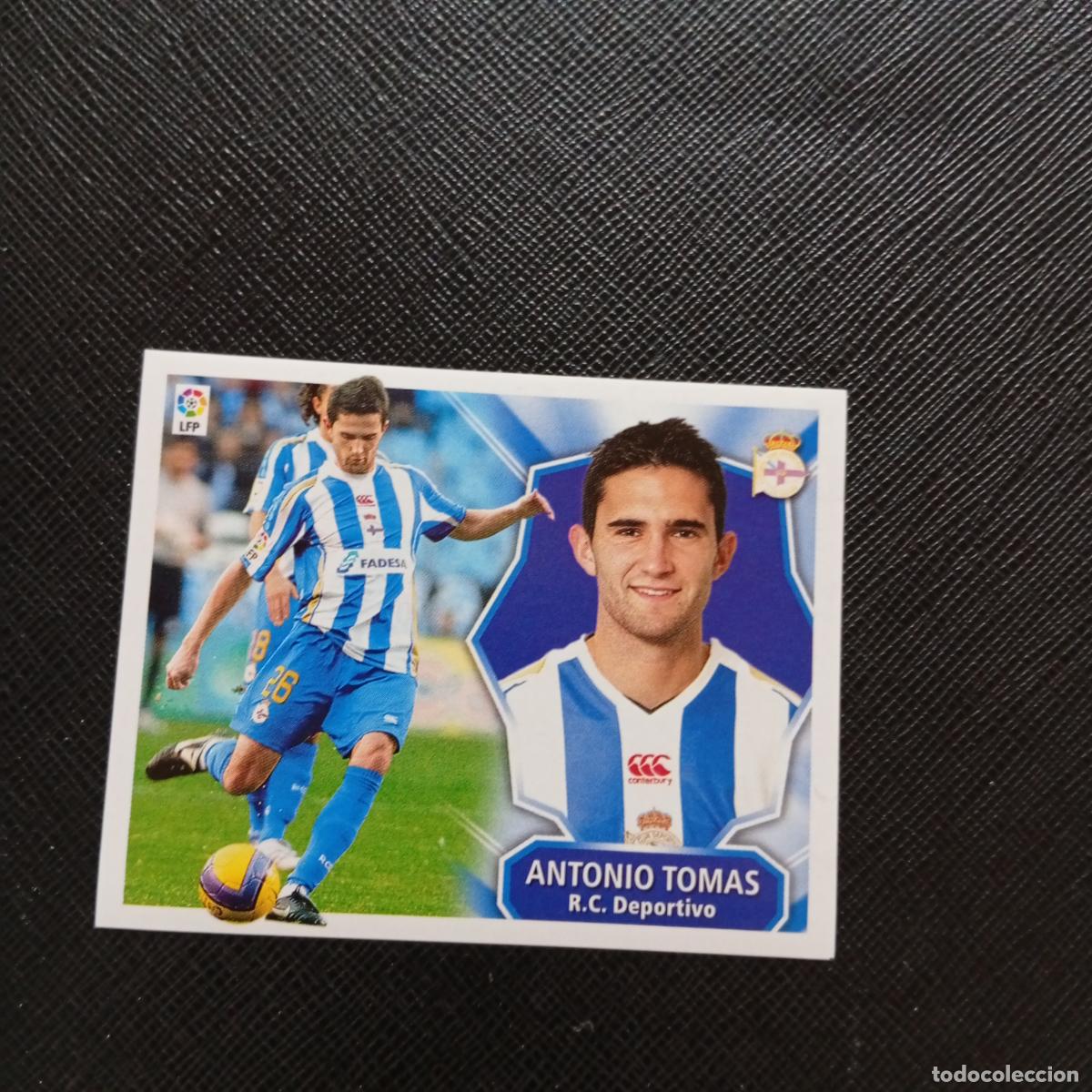 Figurine di Calcio: ANTONIO TOMAS DEPORTIVO ESTE 2008 2009 CROMO FUTBOL LIGA 08 09 - SIN PEGAR - A46 PG154 COLOCA