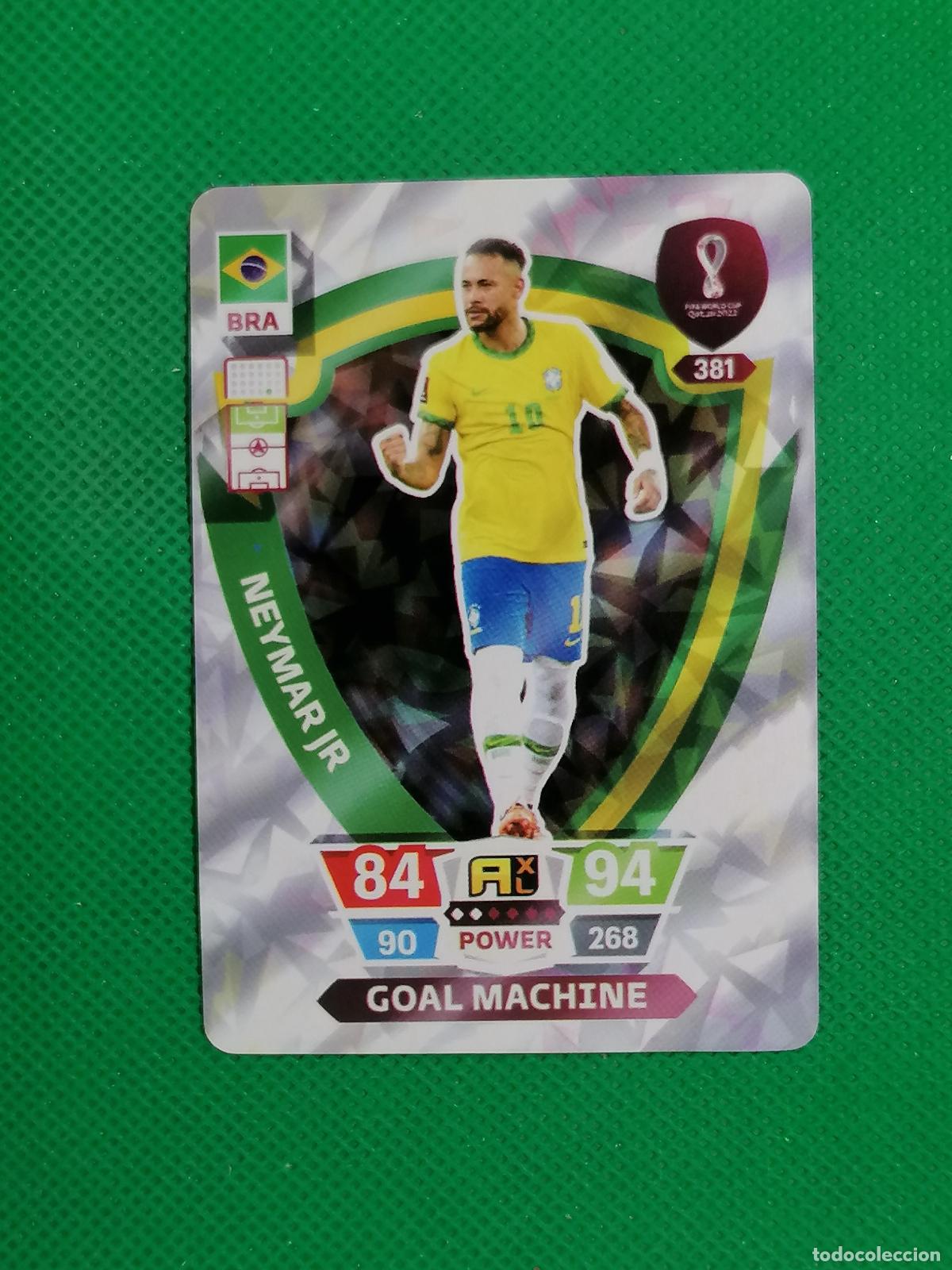 Figurine di Calcio: NEYMAR JUNIOR BRASIL ⚽ WORLD FOOTBALL STARS QATAR CARD FANCARD ⚽