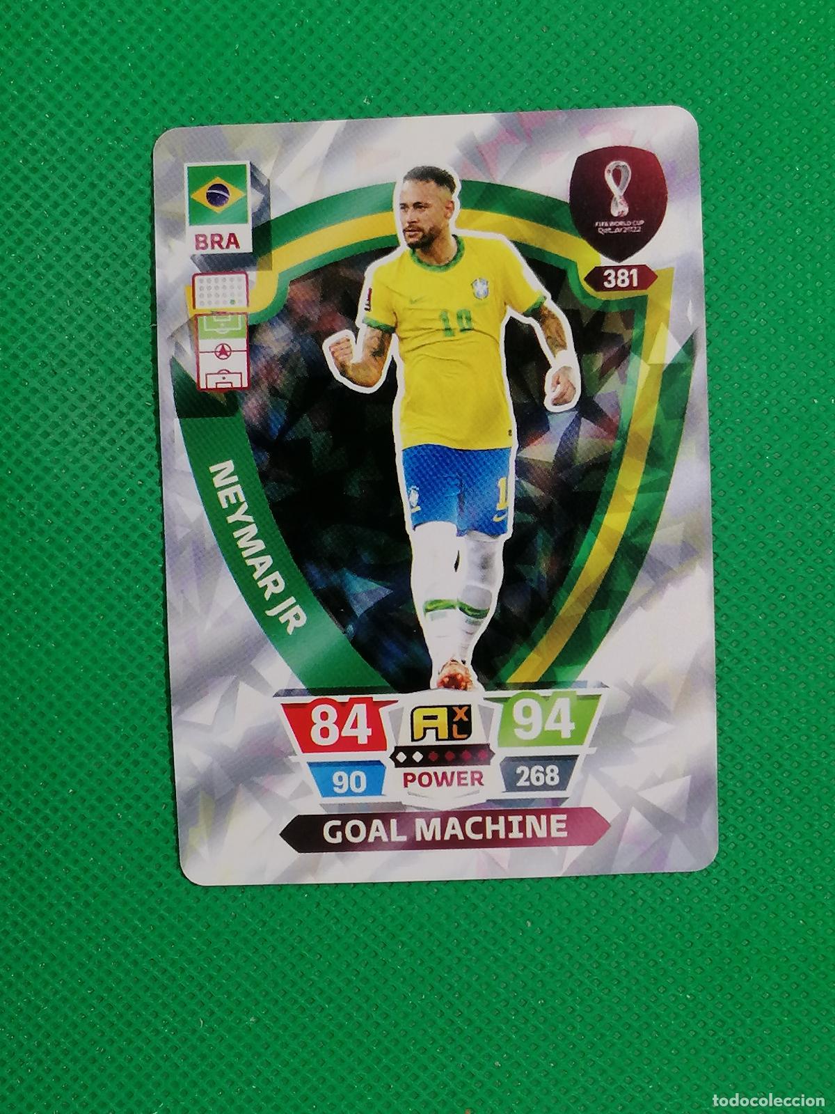 Figurine di Calcio: NEYMAR JUNIOR BRASIL ⚽ WORLD FOOTBALL STARS QATAR CARD FANCARD ⚽