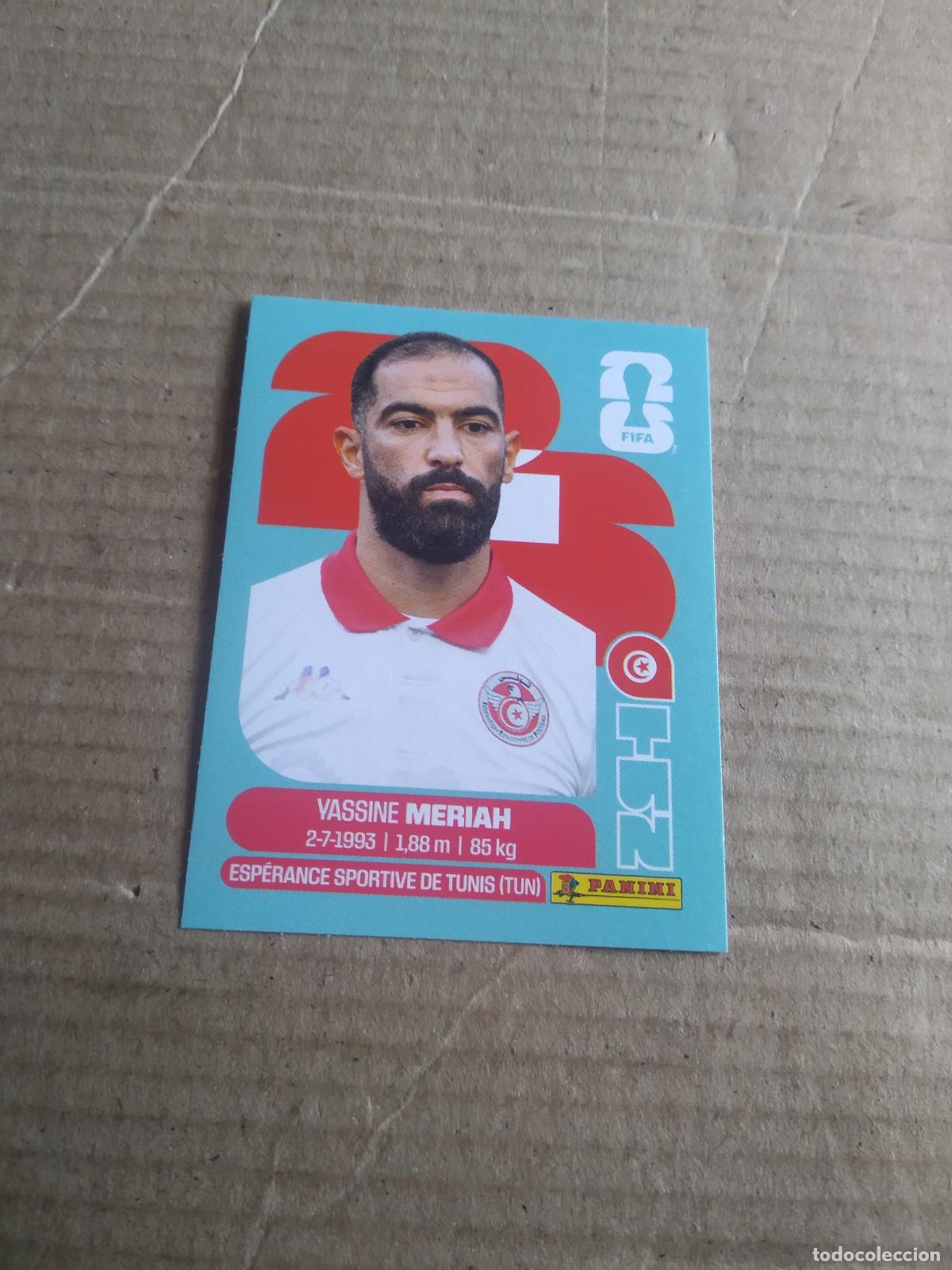 Cromos de f&uacute;tbol: TUN 6 YASSINE MERIAH TUNEZ CROMO FUTBOL PANINI MUNDIAL 2026 WORLD CUP COPA DEL MUNDO