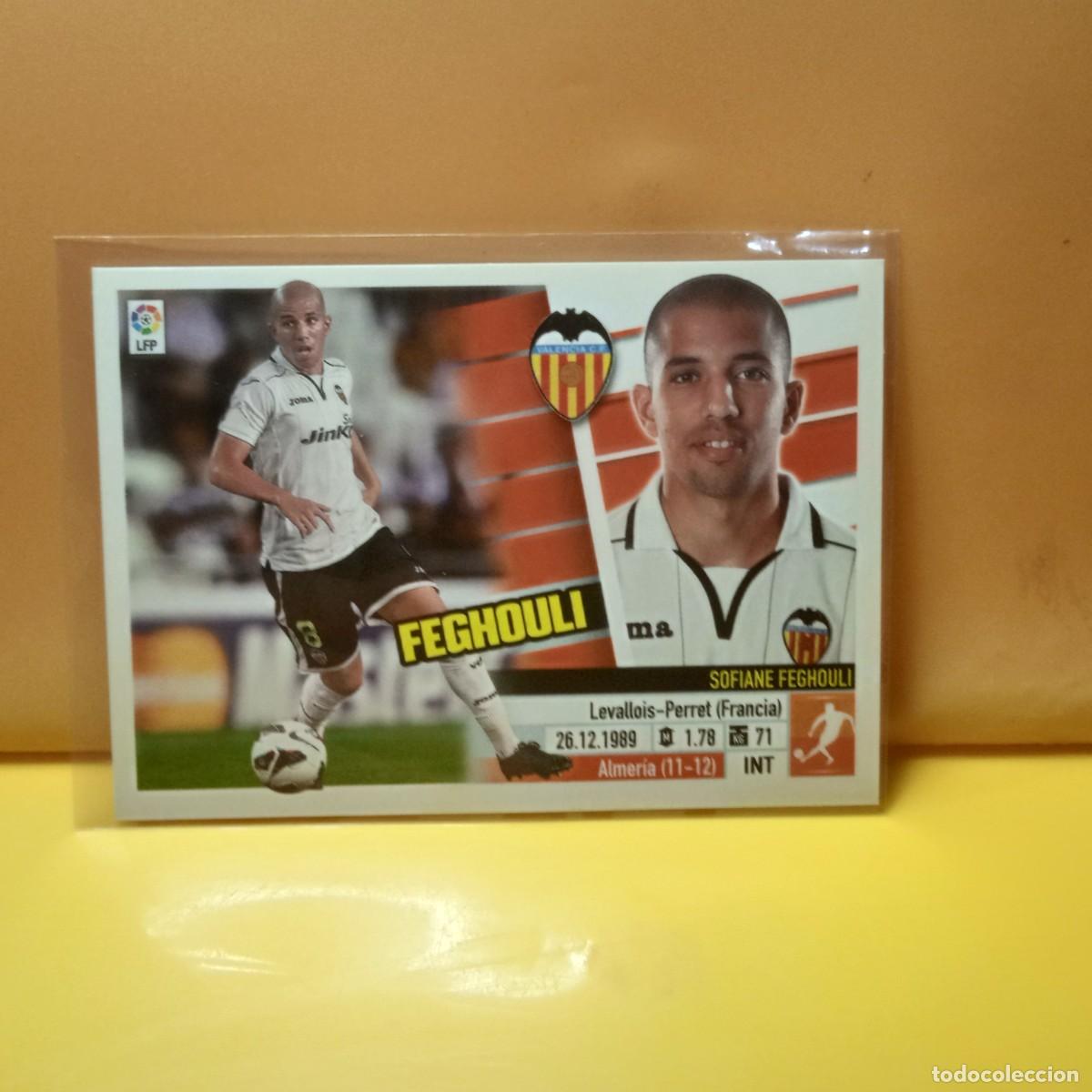 Cromos de f&uacute;tbol: EDICIONES ESTE: 2013 2014 13 14 VALENCIA C.F FEGHOULI 13