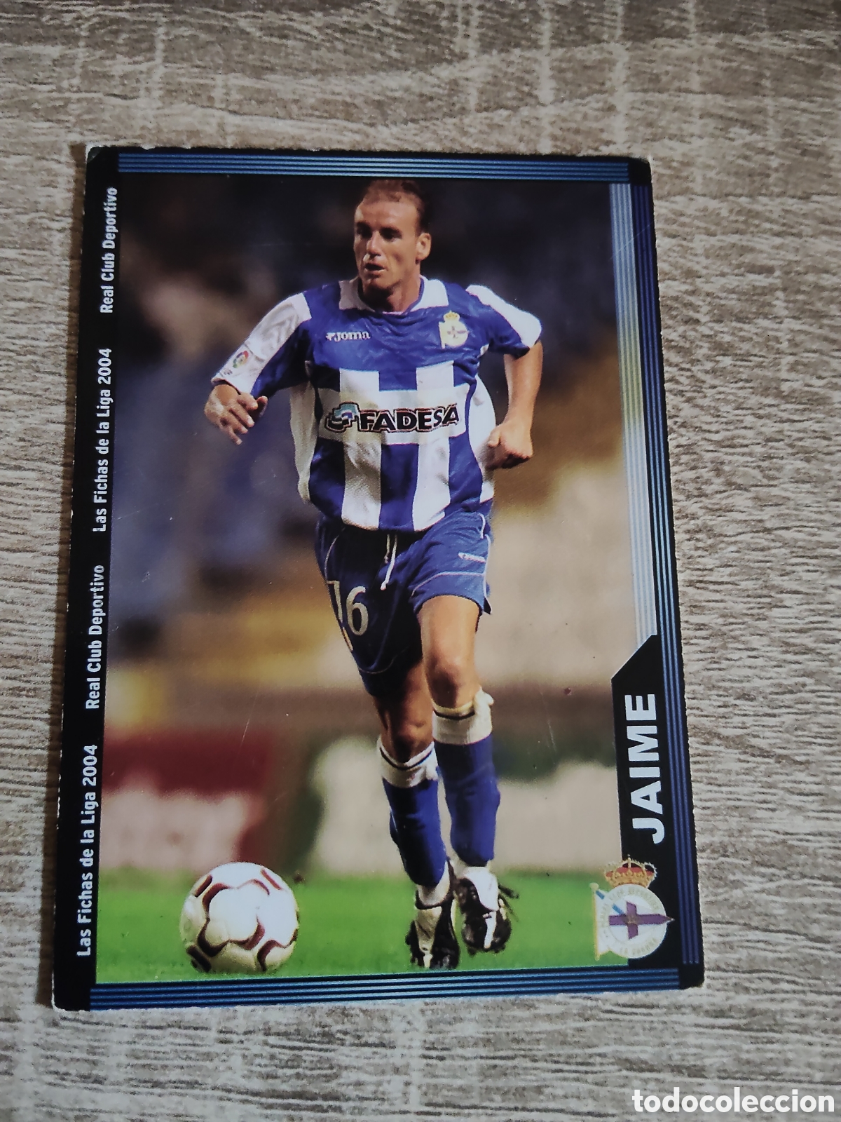 Cromos de f&uacute;tbol: Mundicromo 2003 2004 03 04 650 Jaime Deportivo de la Coru&ntilde;a