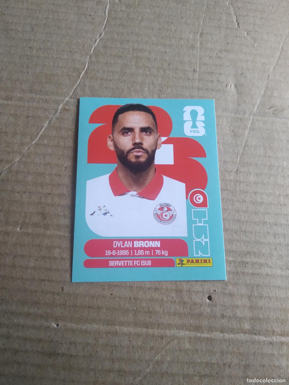Cromos de f&uacute;tbol: TUN 8 DYLAN BRONN TUNEZ CROMO FUTBOL PANINI MUNDIAL 2026 WORLD CUP COPA DEL MUNDO