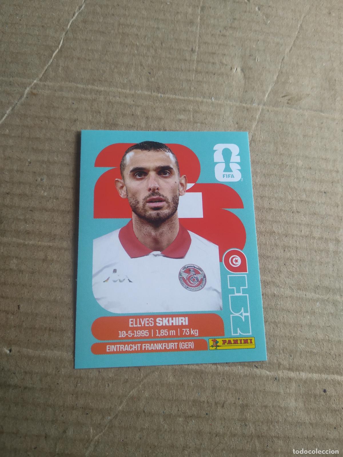 Cartes &agrave; collectionner de Football: TUN 9 ELLYES SKHIRI TUNEZ CROMO FUTBOL PANINI MUNDIAL 2026 WORLD CUP COPA DEL MUNDO