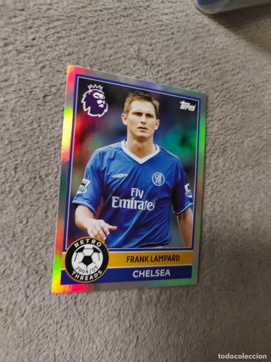 Cartes &agrave; collectionner de Football: 387 PREMIER LEAGUE 2025 26 FRANK LAMPARD CHELSEA RETRO THREADS TOPPS 25 2026 AAL
