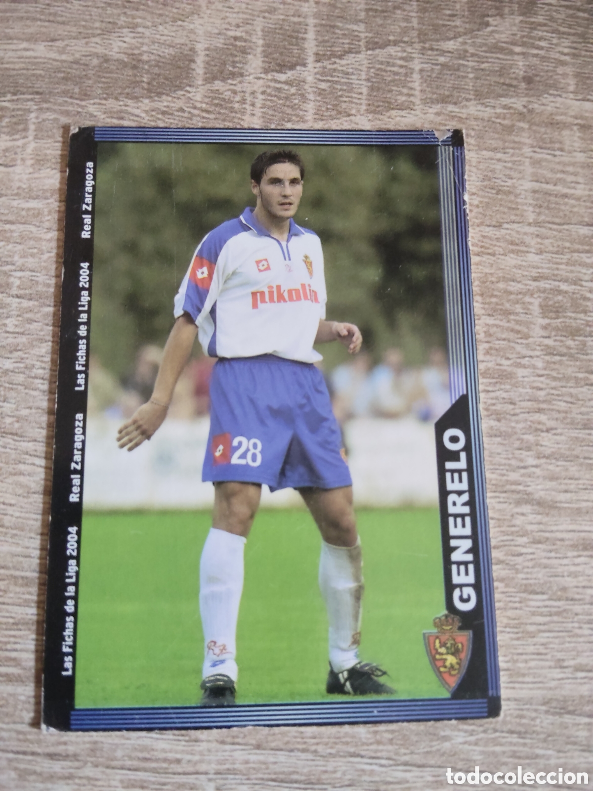Cartes &agrave; collectionner de Football: Mundicromo 2003 2004 03 04 651 Generelo Real Zaragoza