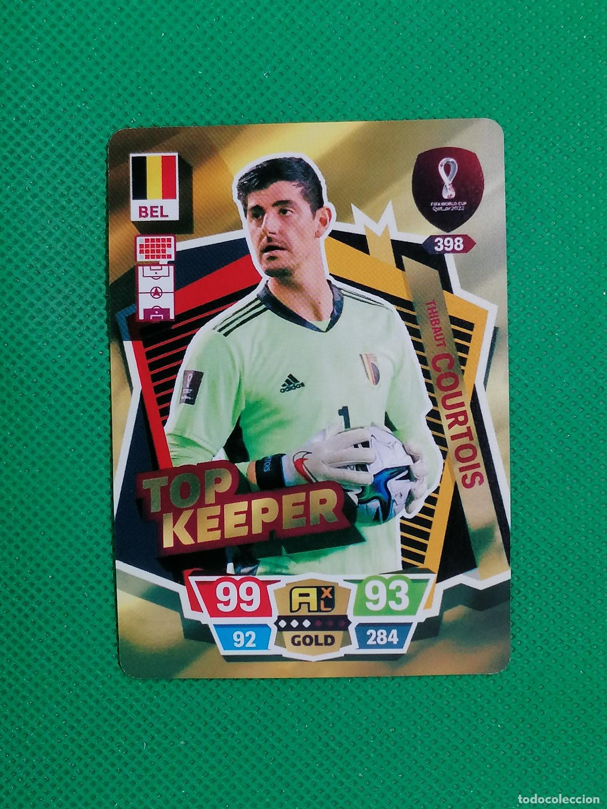 Cromos de f&uacute;tbol: THIBAUT COURTOIS BELGICA ⚽ WORLD FOOTBALL STARS QATAR CARD FANCARD ⚽