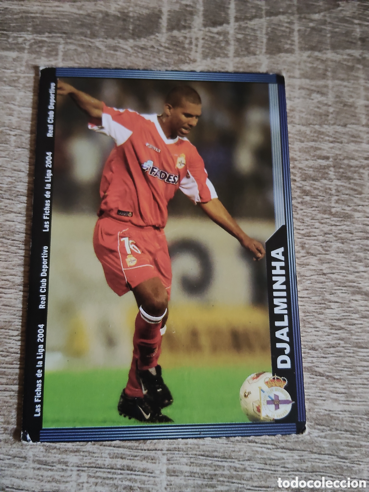 Cromos de f&uacute;tbol: Mundicromo 2003 2004 03 04,658 Djalminha Deportivo de la Coru&ntilde;a
