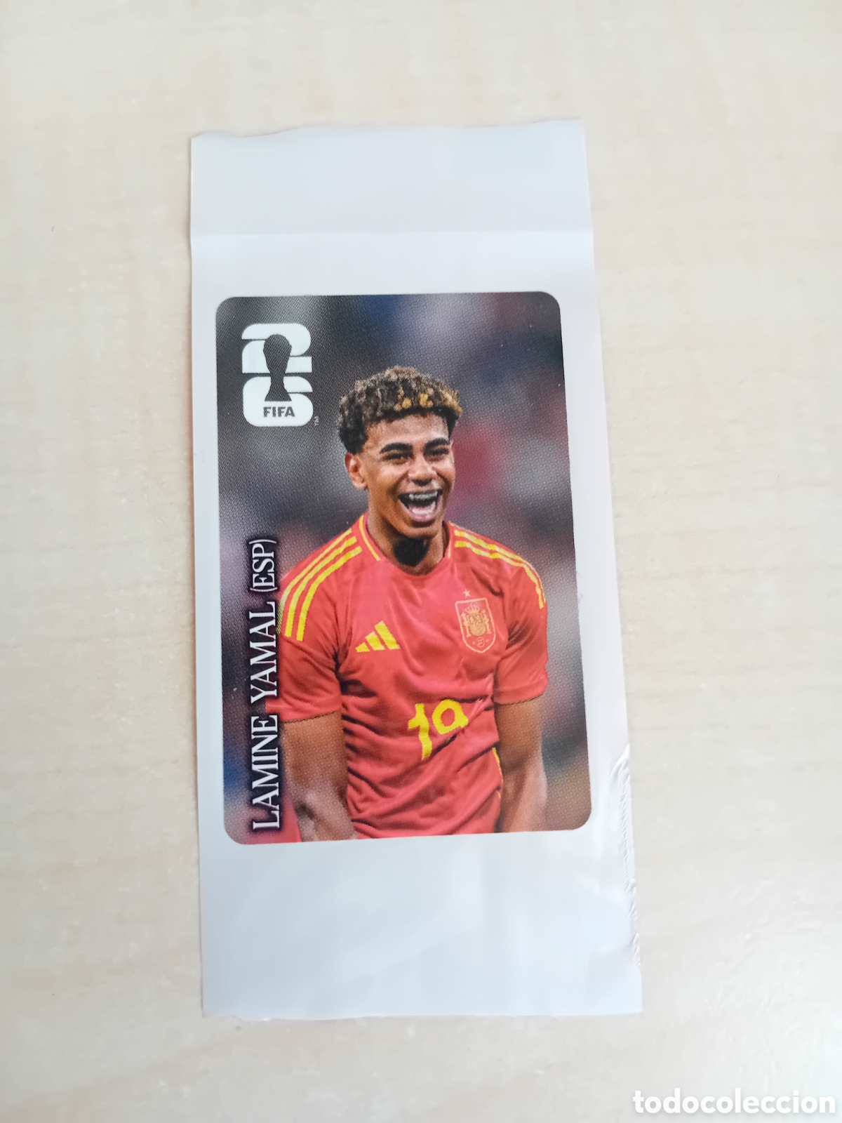 Cromos de f&uacute;tbol: LAMINE YAMAL STICKER CROMO COCA COLA ESPA&Ntilde;A SPAIN MUNDIAL WORLD CUP 26 2026 PANINI