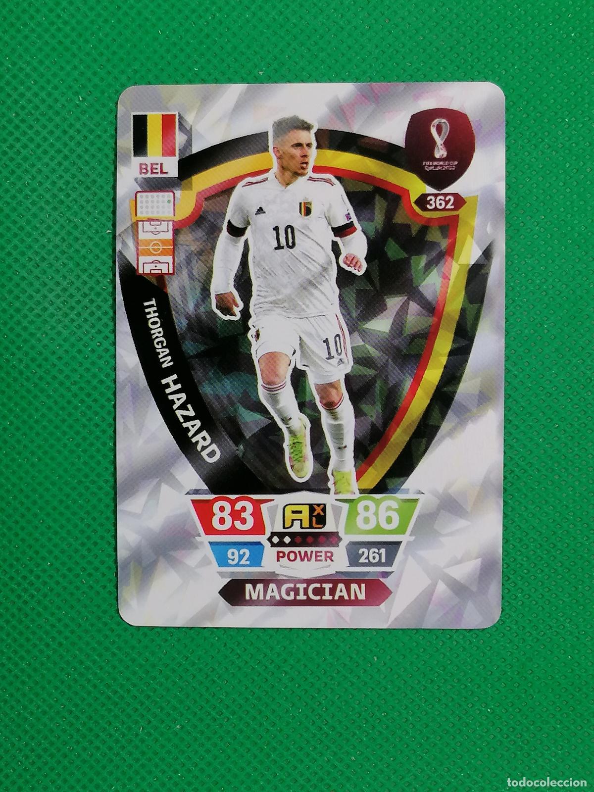 Cromos de Futebol: THORGAN HAZARD BELGICA ⚽ WORLD FOOTBALL STARS QATAR CARD FANCARD ⚽