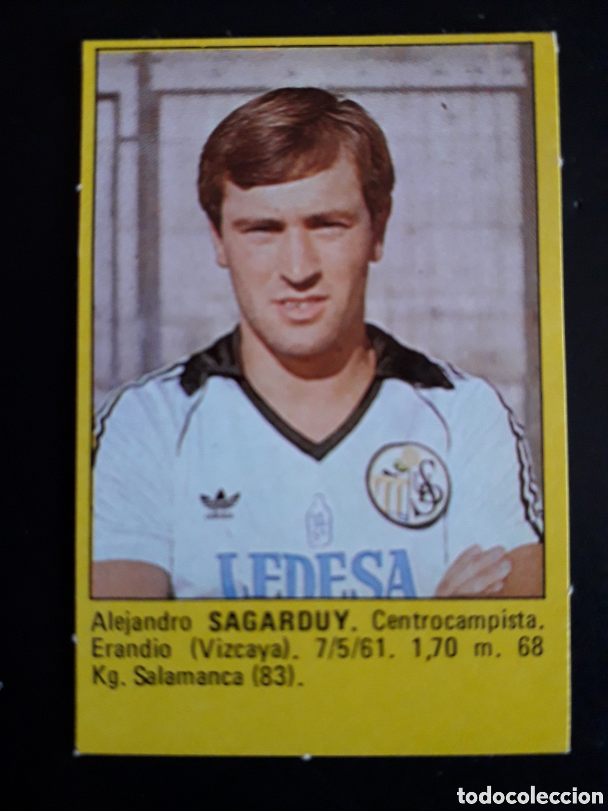 Cromos de Futebol: SAGARDUY, SALAMANCA SUPER F&Uacute;TBOL 84 83-84 1983-1984 ROLL&Aacute;N DESPEGADO PEDIDO M&Iacute;NIMO 3&euro;