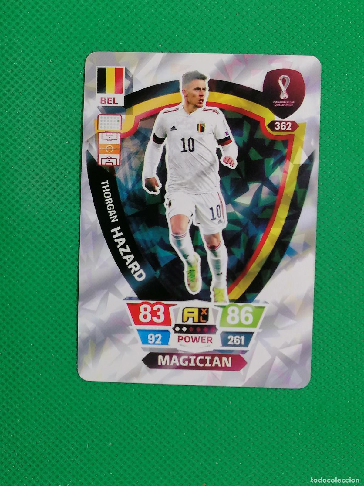 Cromos de Futebol: THORGAN HAZARD BELGICA ⚽ WORLD FOOTBALL STARS QATAR CARD FANCARD ⚽
