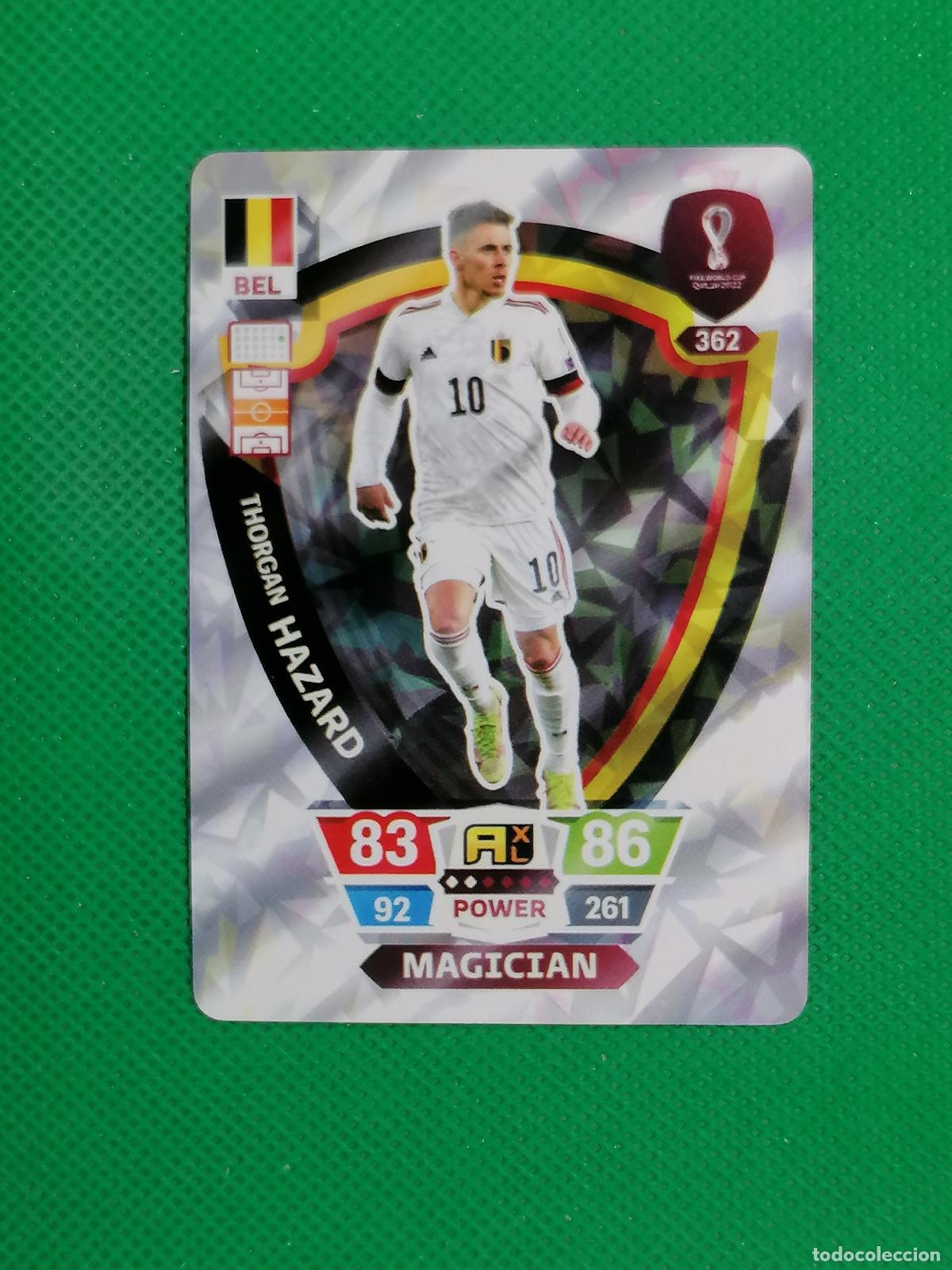 Cromos de Futebol: THORGAN HAZARD BELGICA ⚽ WORLD FOOTBALL STARS QATAR CARD FANCARD ⚽