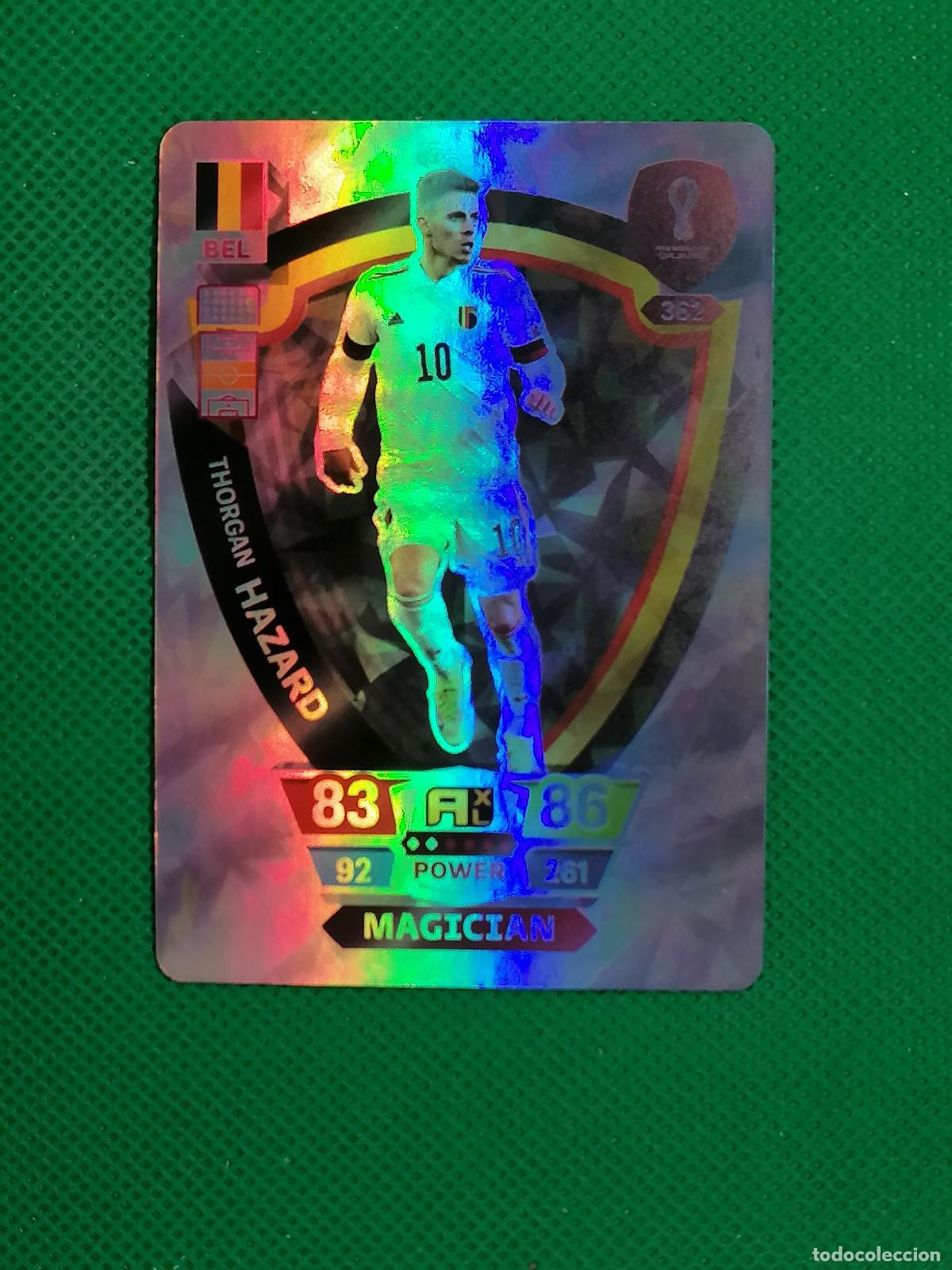 Cromos de Futebol: THORGAN HAZARD BELGICA BRILLANTE ⚽ WORLD FOOTBALL STARS QATAR CARD FANCARD ⚽