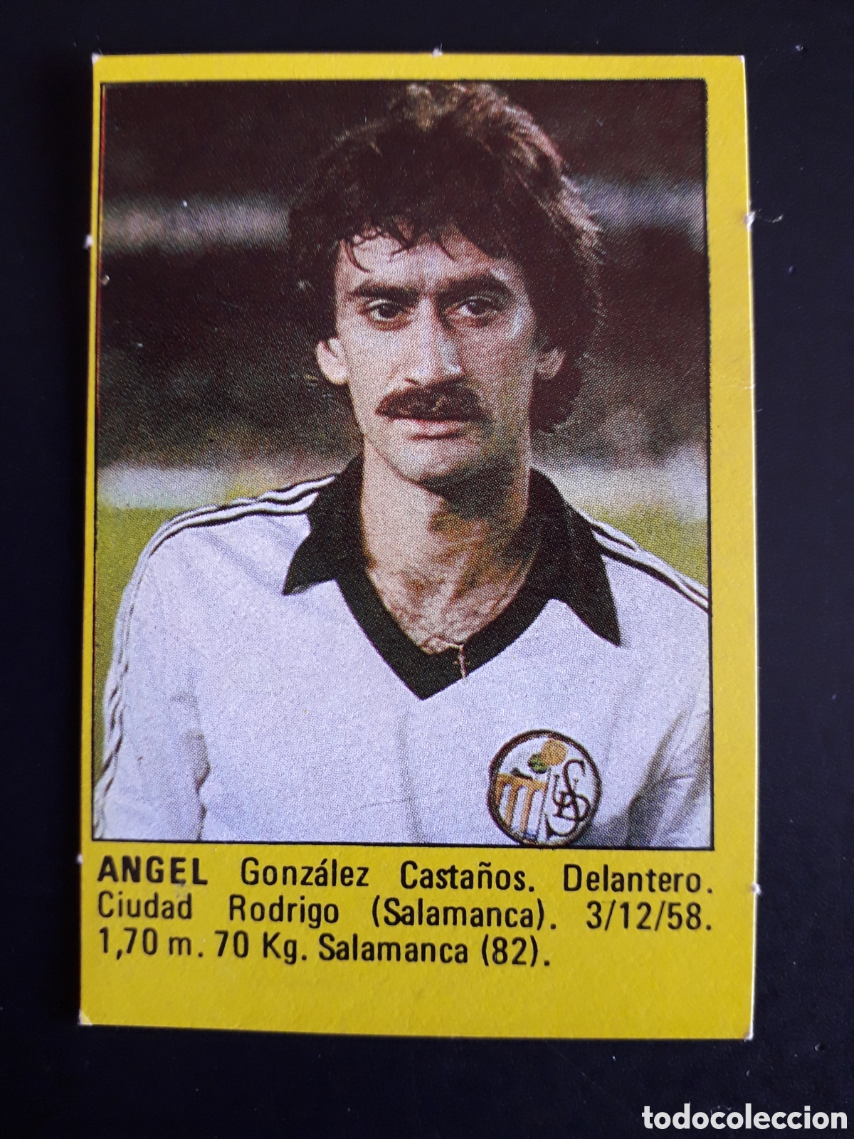 Cromos de Futebol: &Aacute;NGEL, SALAMANCA SUPER F&Uacute;TBOL 84 83-84 1983-1984 ROLL&Aacute;N DESPEGADO PEDIDO M&Iacute;NIMO 3&euro;