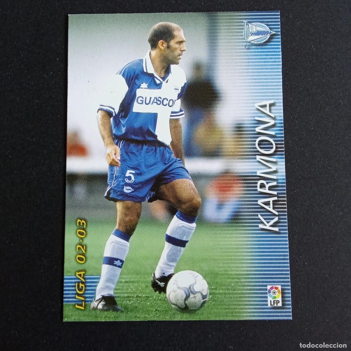 Cromos de Futebol: 4 KARMONA ALAVES LIGA 2002 2003 02 03 MEGAFICHAS PANINI