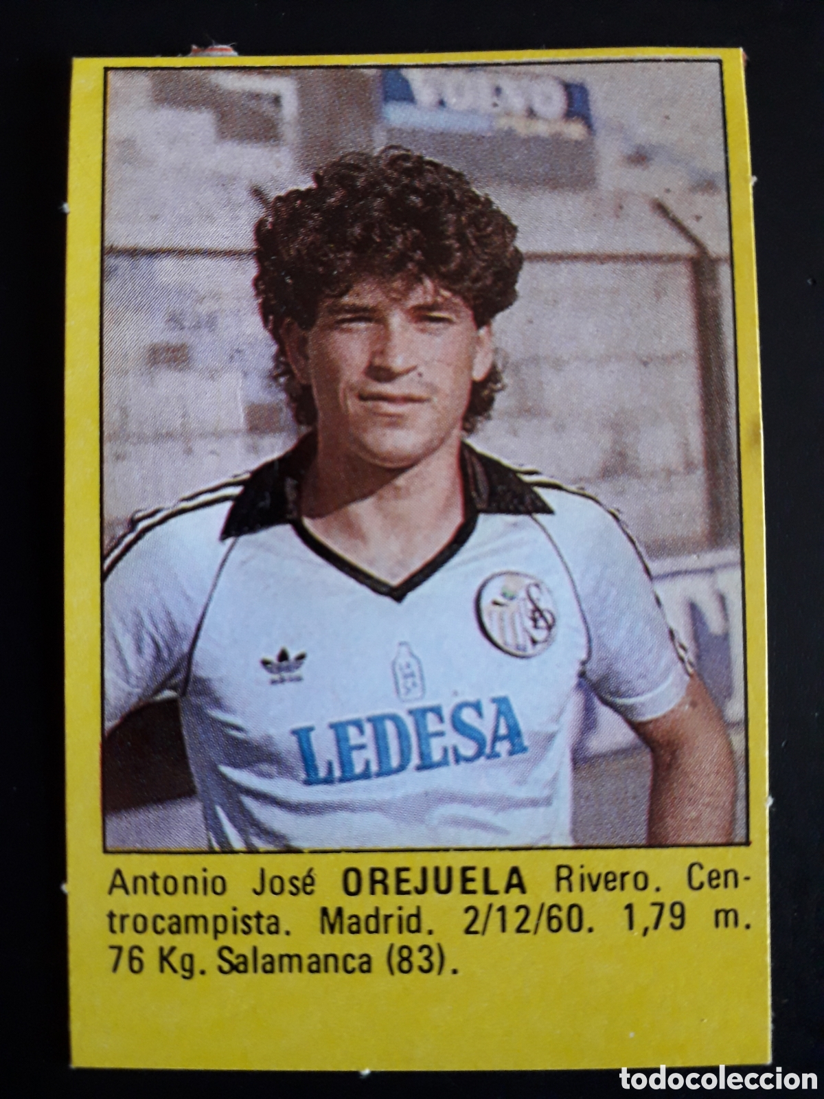 Cromos de Futebol: OREJUELA, SALAMANCA SUPER F&Uacute;TBOL 84 83-84 1983-1984 ROLL&Aacute;N DESPEGADO PEDIDO M&Iacute;NIMO 3&euro;