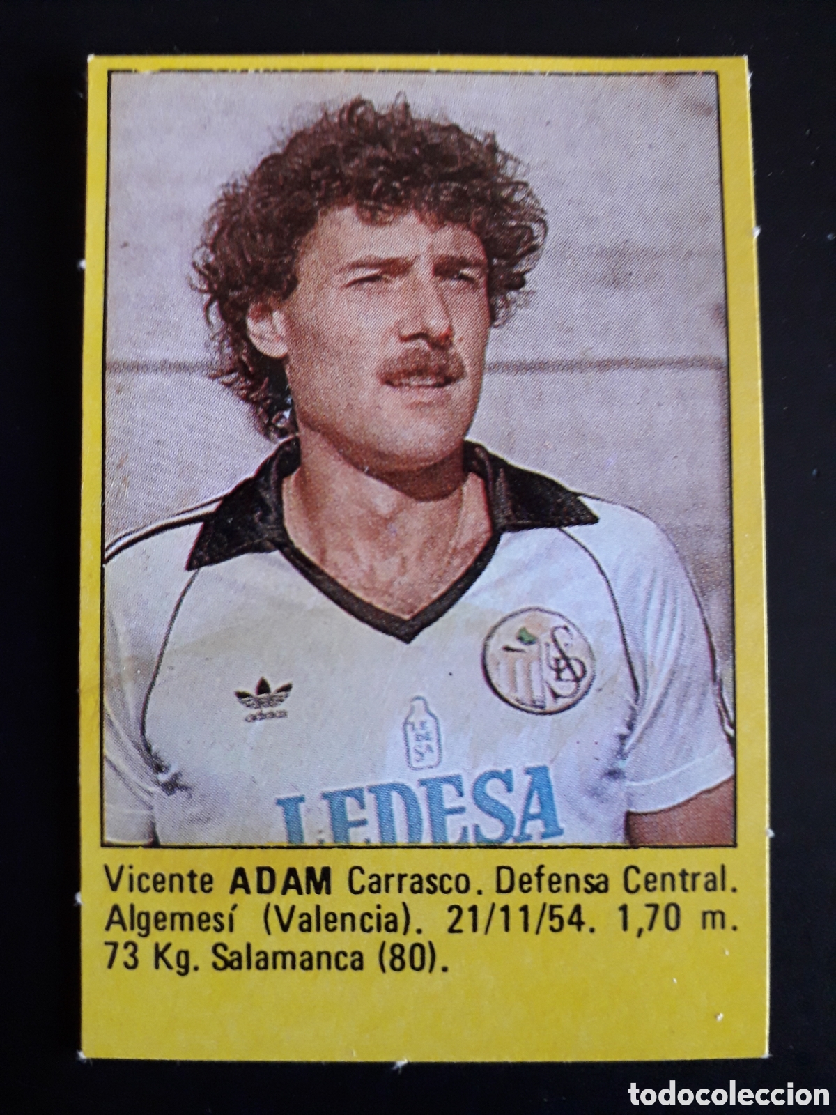 Cromos de Futebol: ADAM, SALAMANCA SUPER F&Uacute;TBOL 84 83-84 1983-1984 ROLL&Aacute;N DESPEGADO PEDIDO M&Iacute;NIMO 3&euro;