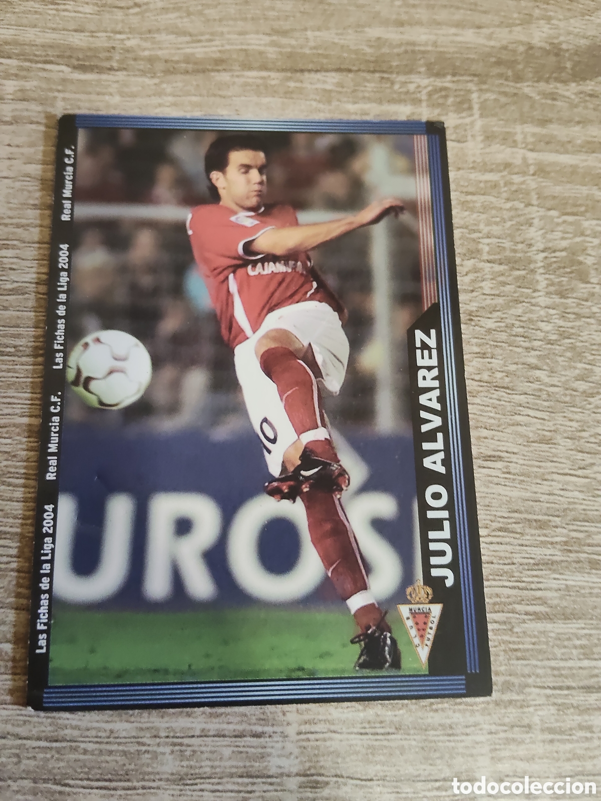 Cromos de Futebol: Mundicromo 2003 2004 03 04 673 Julio &Aacute;lvarez Real Murcia
