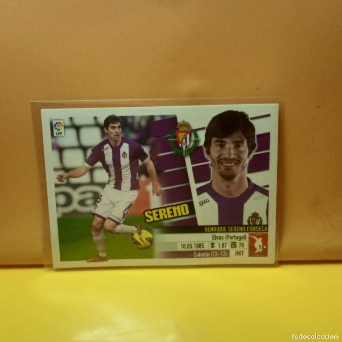 Cromos de Futebol: EDICIONES ESTE: 2013 2014 13 14 REAL VALLADOLID SERENO 6A 6 A