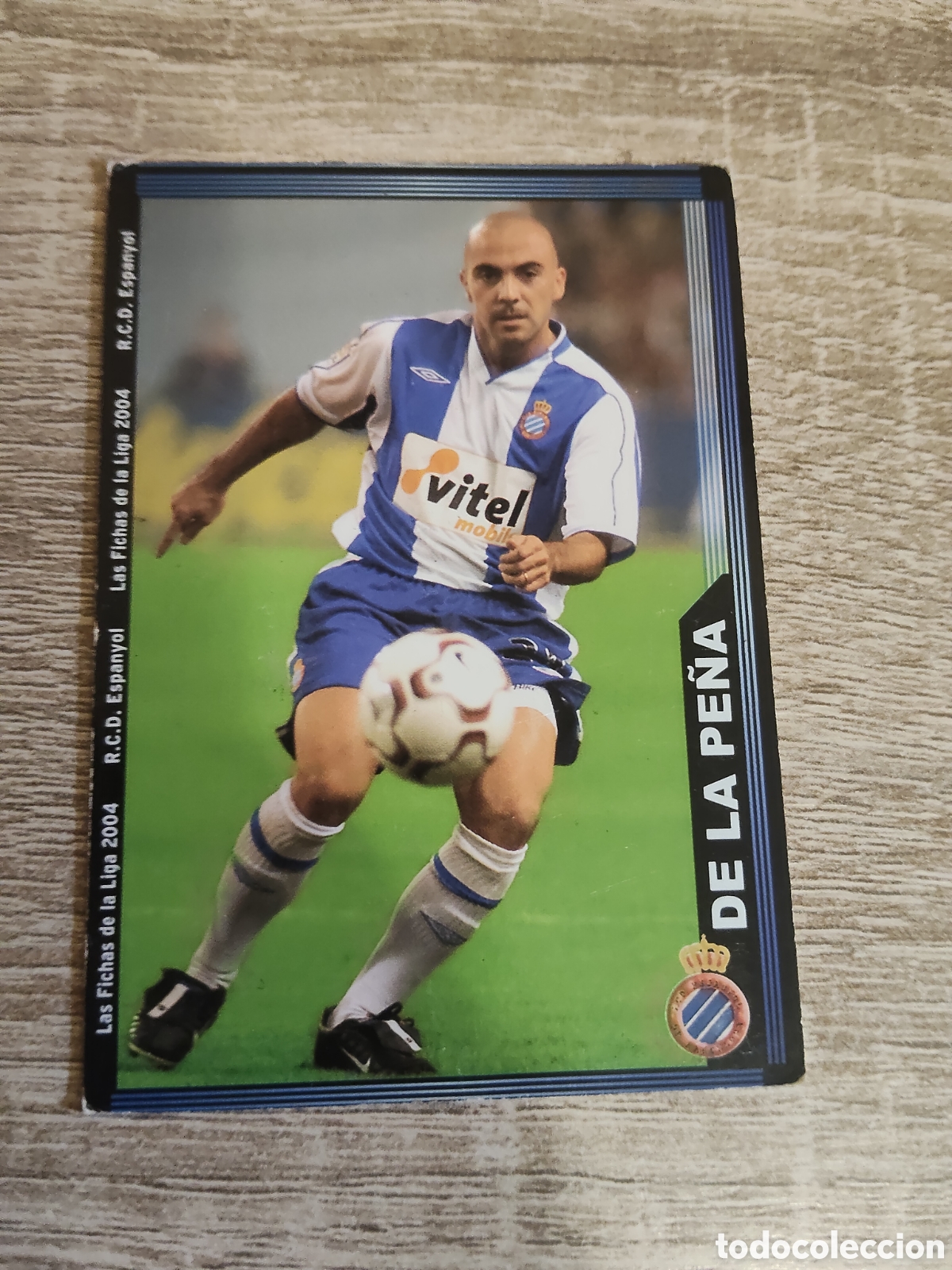 Cromos de f&uacute;tbol: Mundicromo 2003 2004 03 04 677 De la Pe&ntilde;a Espanyol