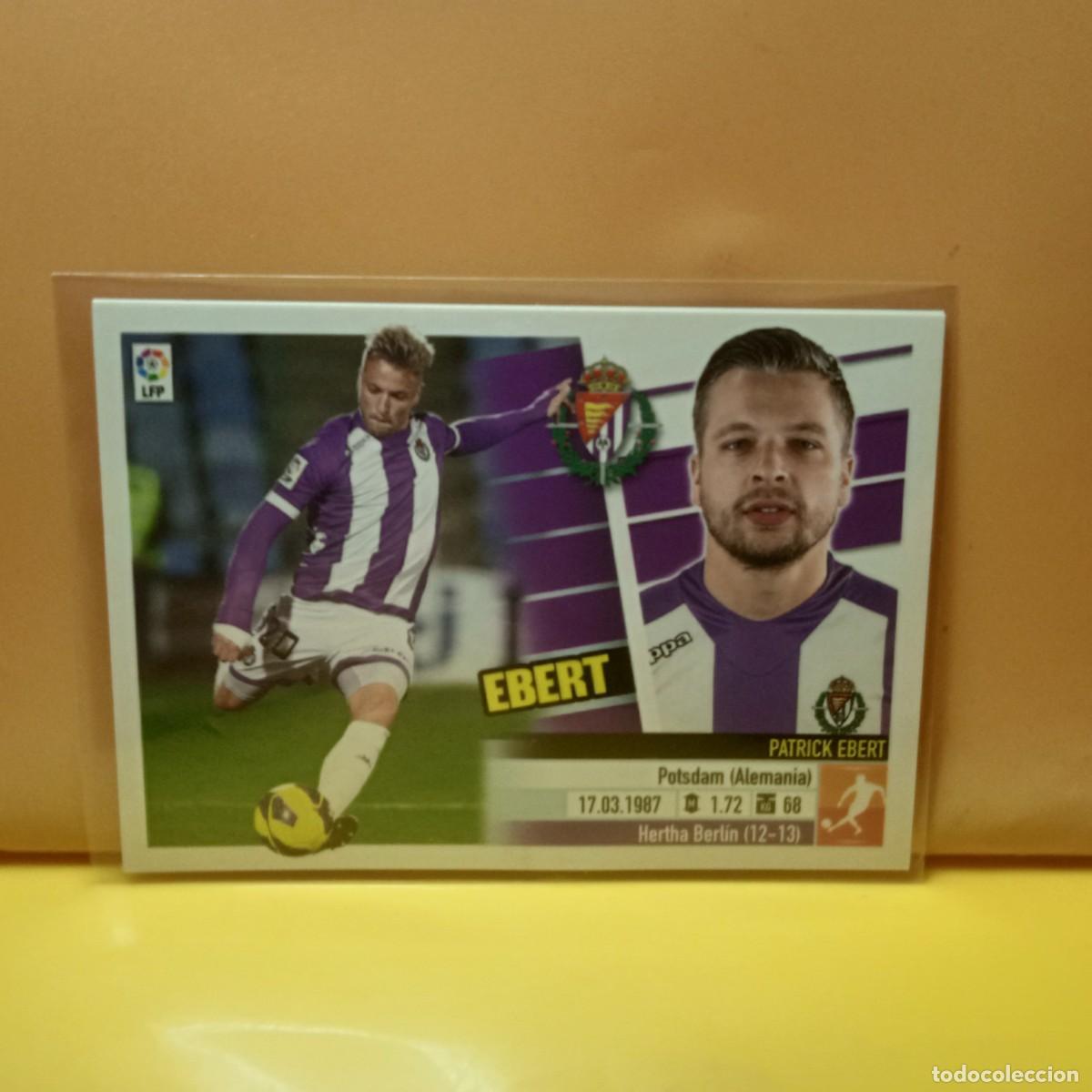 Cromos de f&uacute;tbol: EDICIONES ESTE: 2013 2014 13 14 REAL VALLADOLID EBERT 10