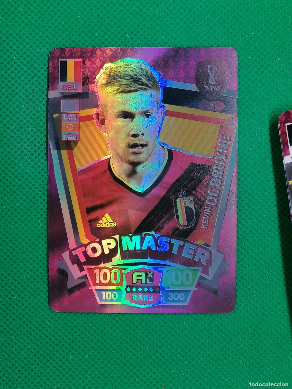 Cromos de f&uacute;tbol: KEVIN DE BRUYNE BELGICA BRILLANTE ⚽ WORLD FOOTBALL STARS QATAR CARD FANCARD ⚽
