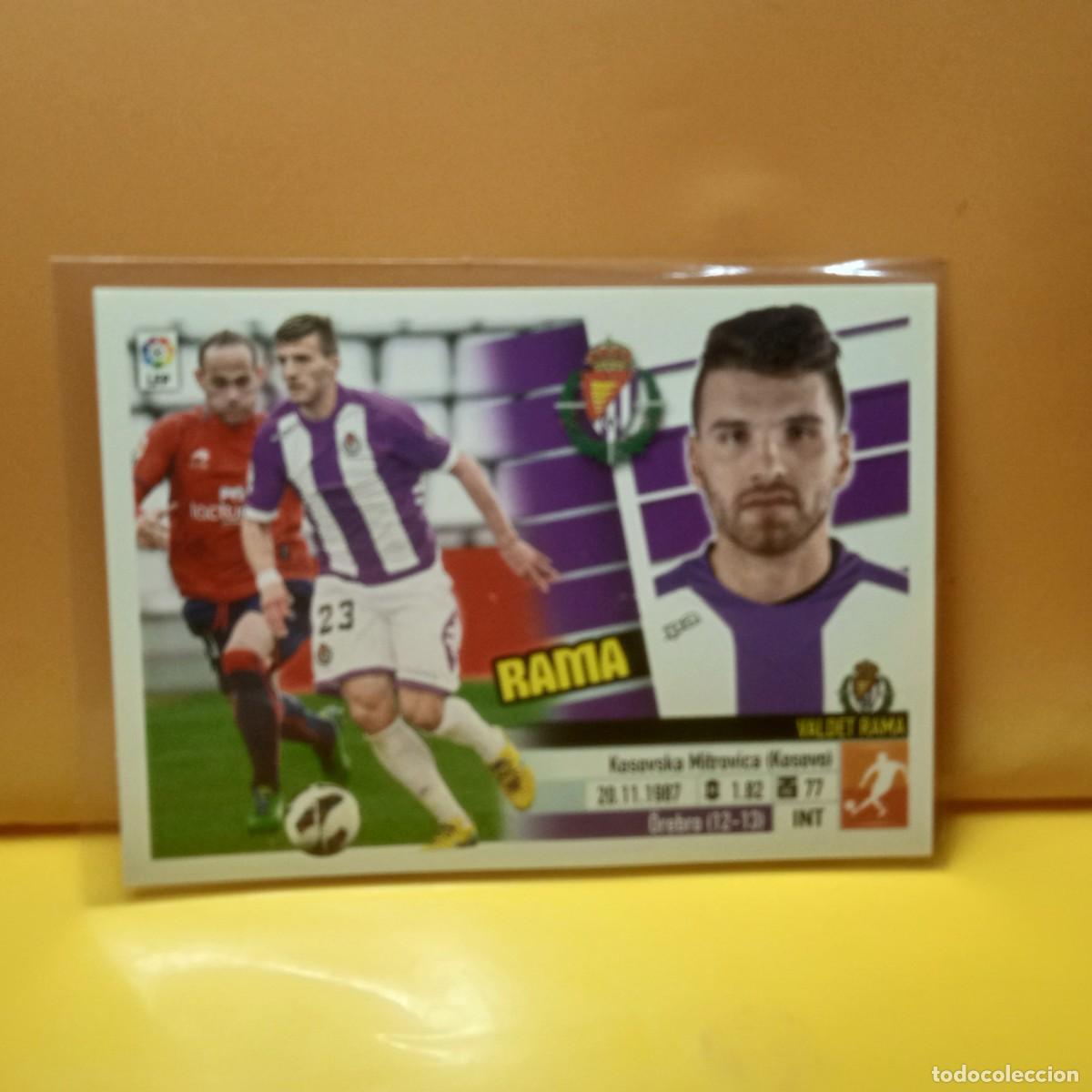 Cromos de f&uacute;tbol: EDICIONES ESTE: 2013 2014 13 14 REAL VALLADOLID RAMA 11B 11 B
