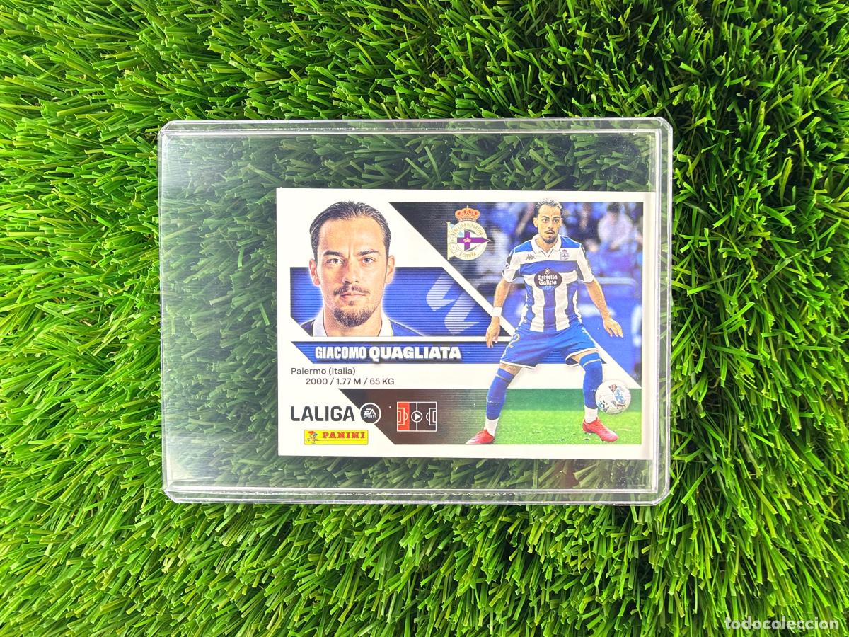 Cromos de f&uacute;tbol: N&ordm; 10 Quagliata RC Deportivo Liga Este 26 27