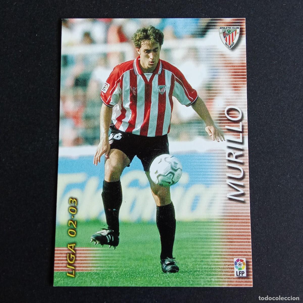 Cromos de f&uacute;tbol: 27 MURILLO ATHLETIC CLUB BILBAO LIGA 2002 2003 02 03 MEGAFICHAS PANINI