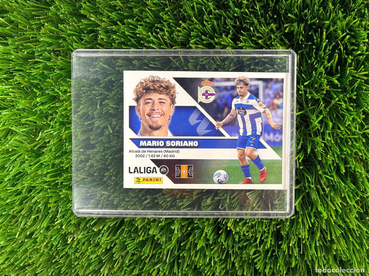 Cromos de f&uacute;tbol: N&ordm; 13 Mario Soriano RC Deportivo Liga Este 26 27
