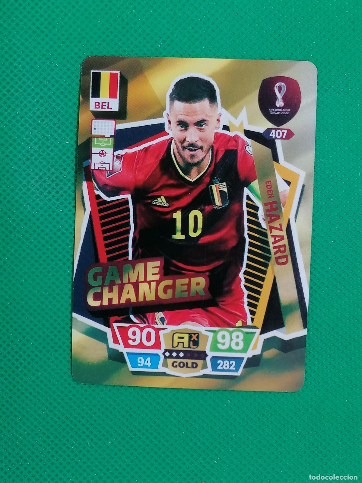 Cromos de f&uacute;tbol: EDEN HAZARD BELGICA ⚽ WORLD FOOTBALL STARS QATAR CARD FANCARD ⚽