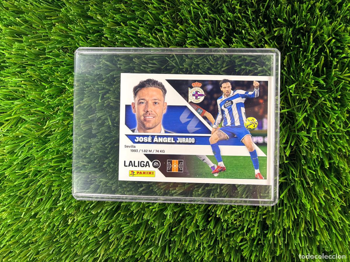 Cromos de f&uacute;tbol: N&ordm; 14 Jos&eacute; &Aacute;ngel RC Deportivo Liga Este 26 27