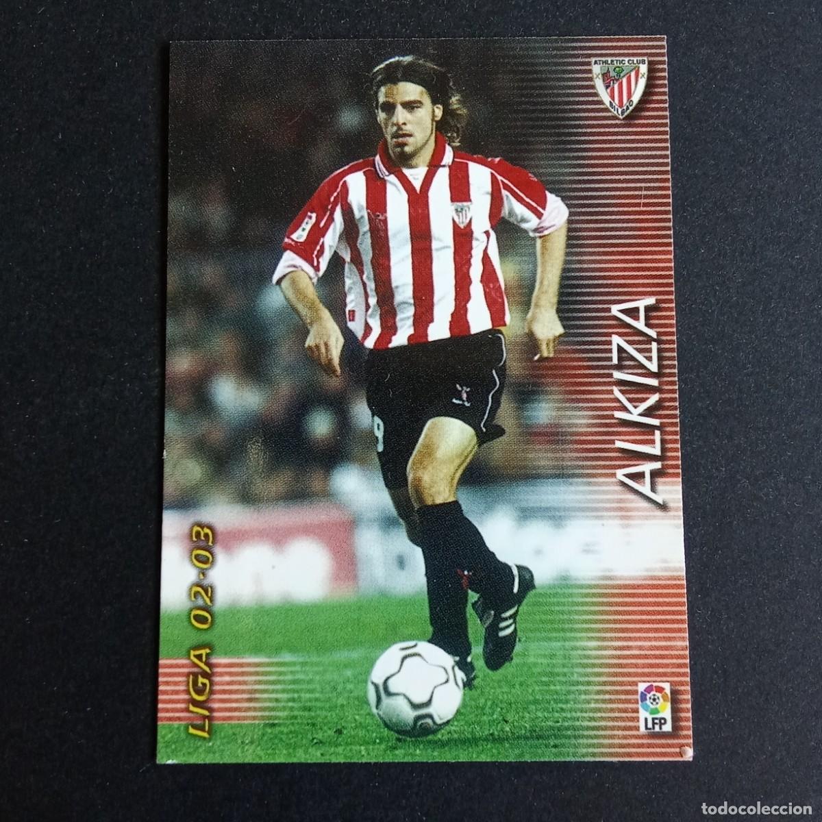 Cromos de f&uacute;tbol: 31 ALKIZA ATHLETIC CLUB BILBAO LIGA 2002 2003 02 03 MEGAFICHAS PANINI