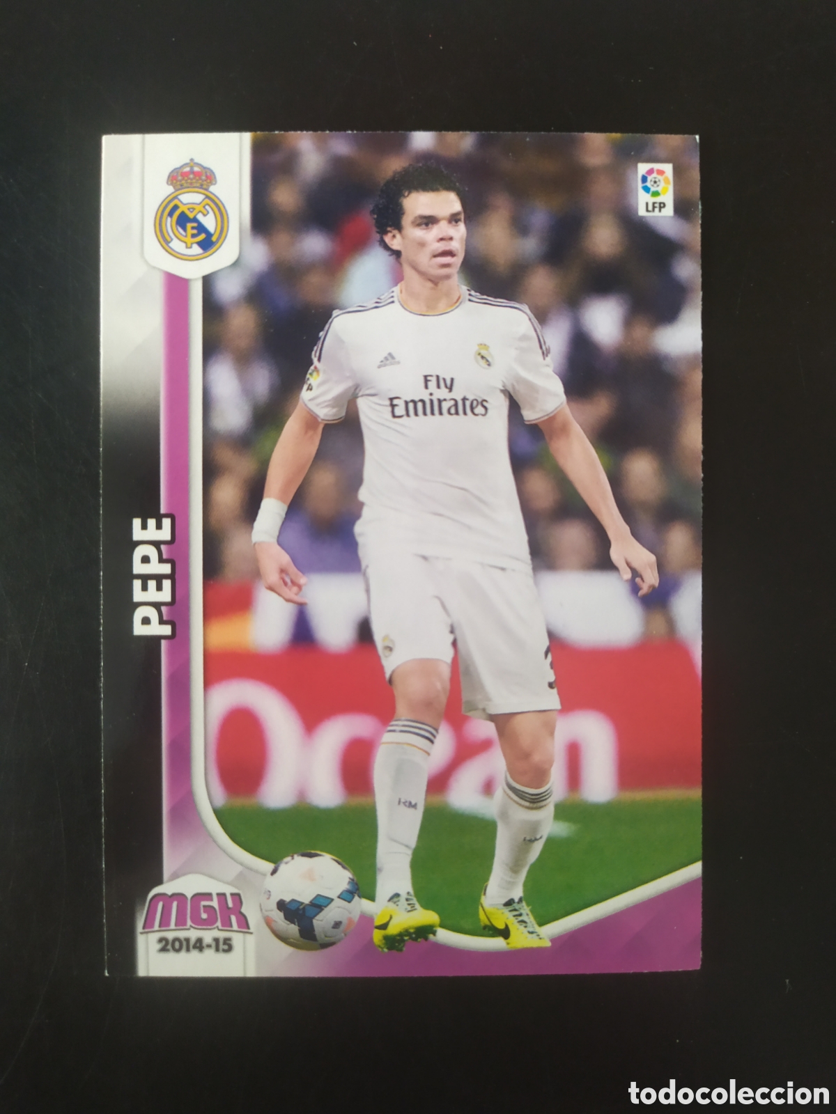 Cartes &agrave; collectionner de Football: Megacracks 2014 2015 14 15 panini Pepe n&deg; 240 Real Madrid