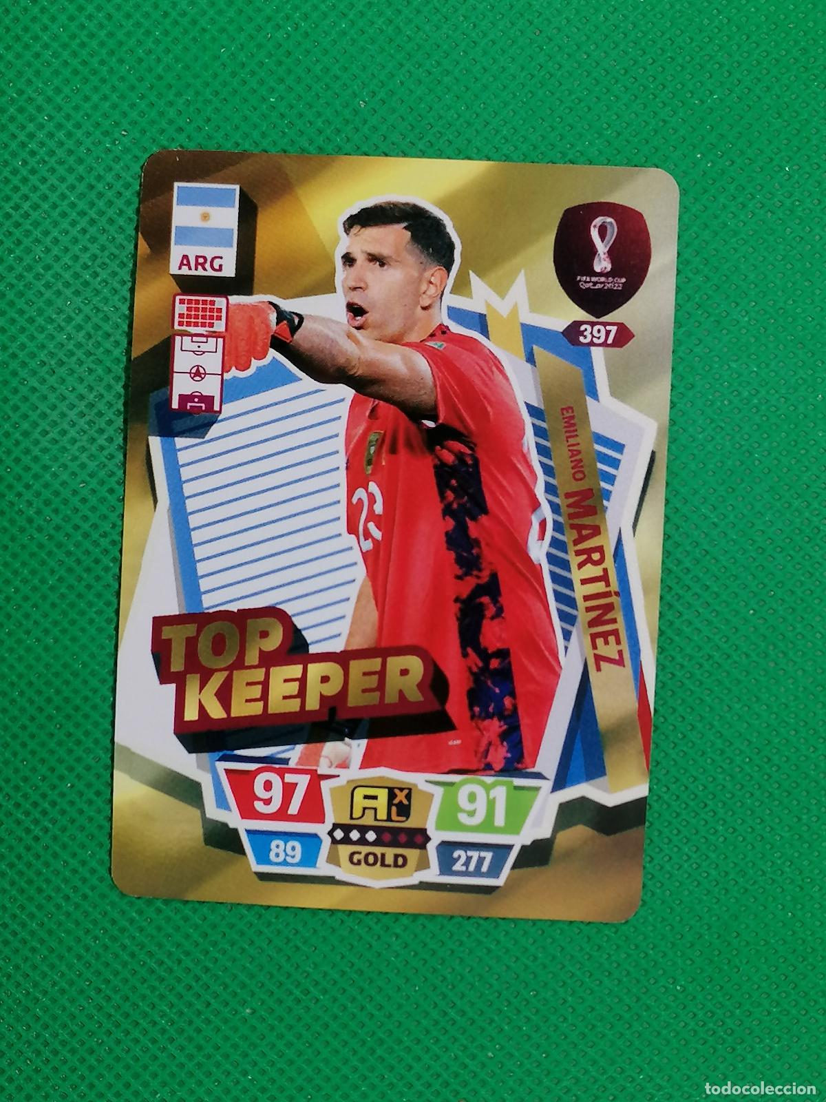 Cartes &agrave; collectionner de Football: EMILIANO MARTINEZ ARGENTINA ⚽ WORLD FOOTBALL STARS QATAR CARD FANCARD ⚽