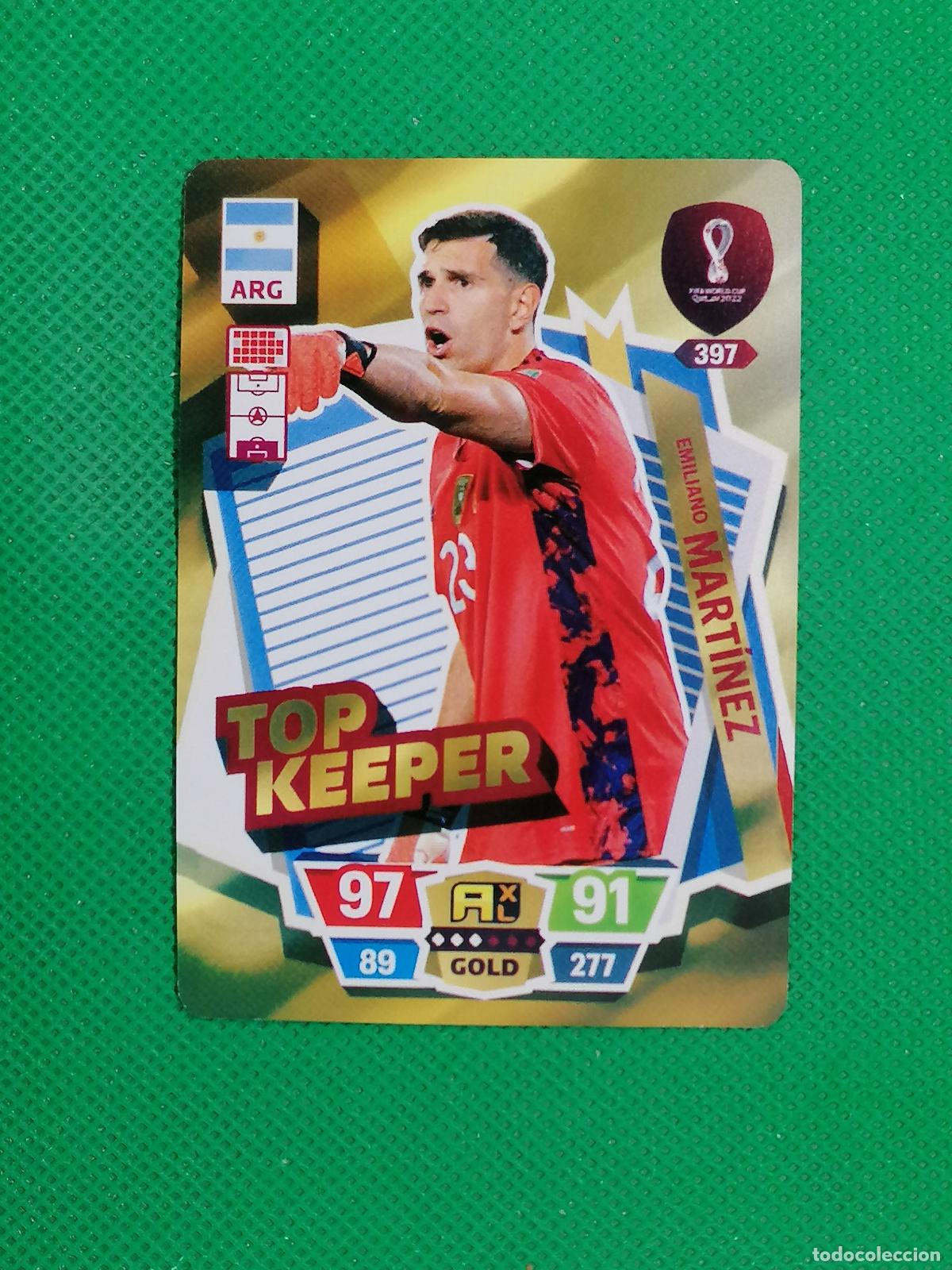 Cartes &agrave; collectionner de Football: EMILIANO MARTINEZ ARGENTINA ⚽ WORLD FOOTBALL STARS QATAR CARD FANCARD ⚽