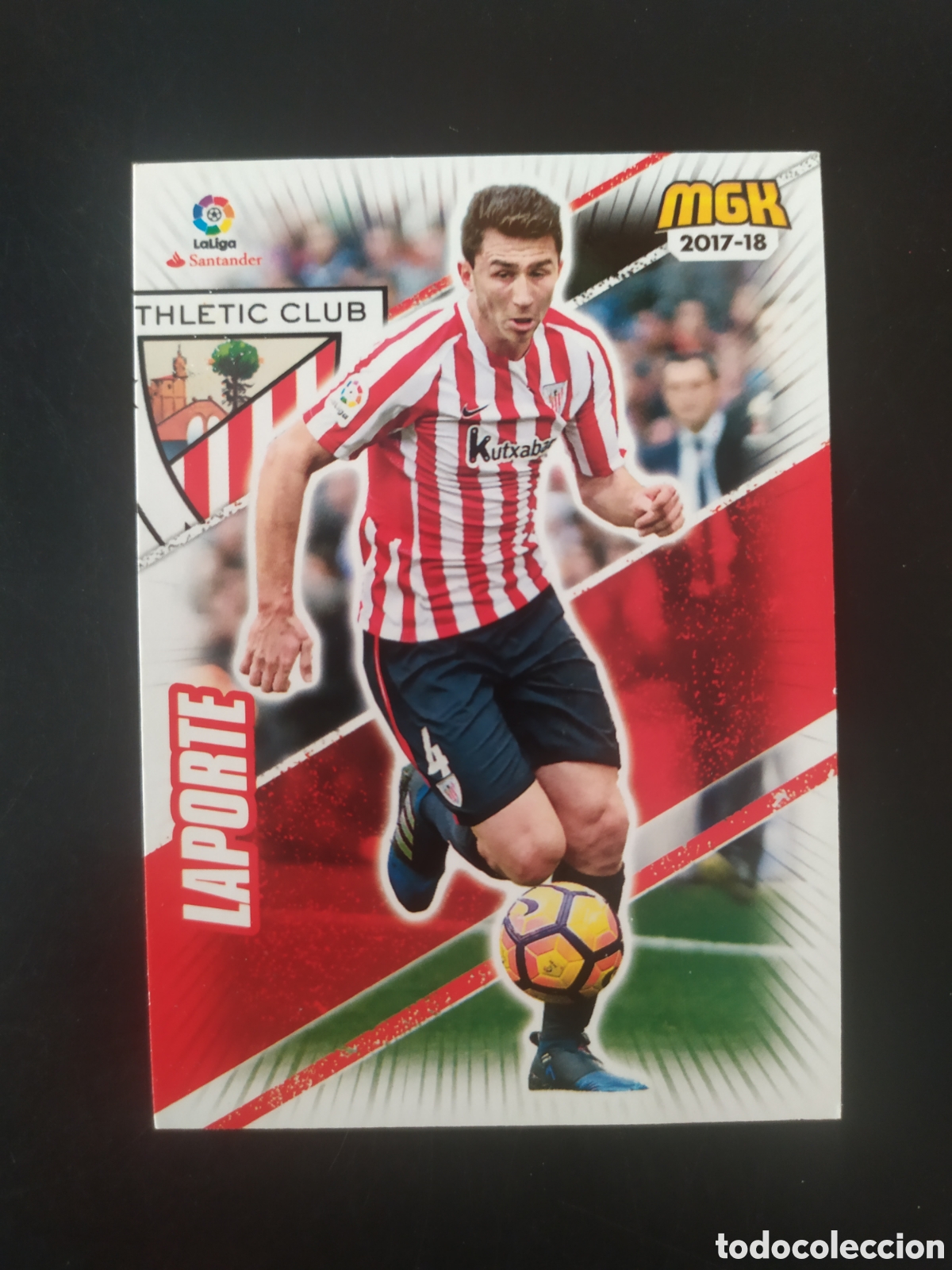 Cartes &agrave; collectionner de Football: Megacracks 2017 2018 17 18 panini Laporte n&deg; 35 Athletic Bilbao