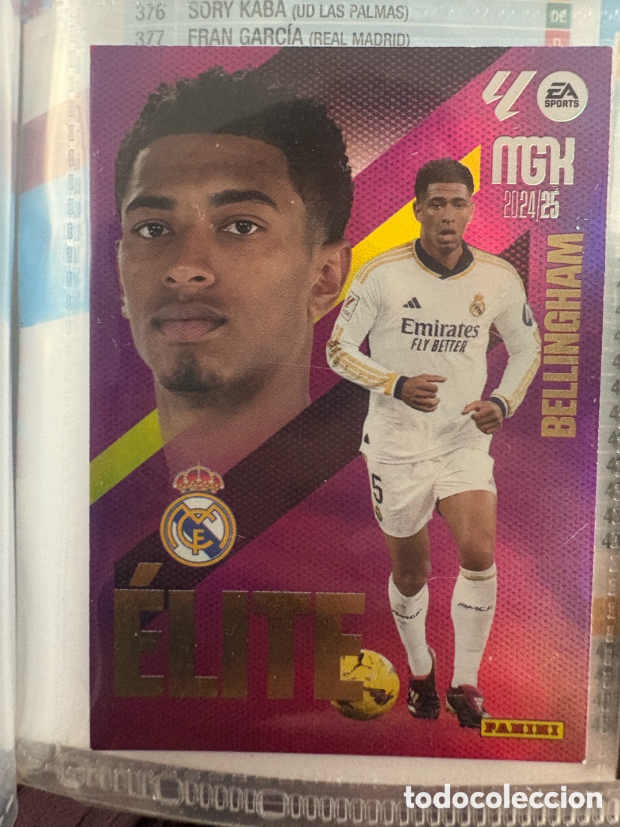 Cromos de f&uacute;tbol: 1 BELLINGHAM REAL MADRID ELITE ⚽ PANINI LIGA MEGACRACKS 24 25 2024 2025 ⚽