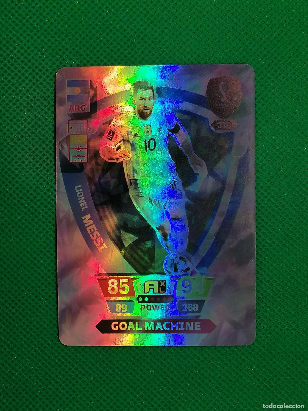 Fu&szlig;ball-Sticker: LIONEL MESSI ARGENTINA BRILLANTE ⚽ WORLD FOOTBALL STARS QATAR CARD FANCARD ⚽