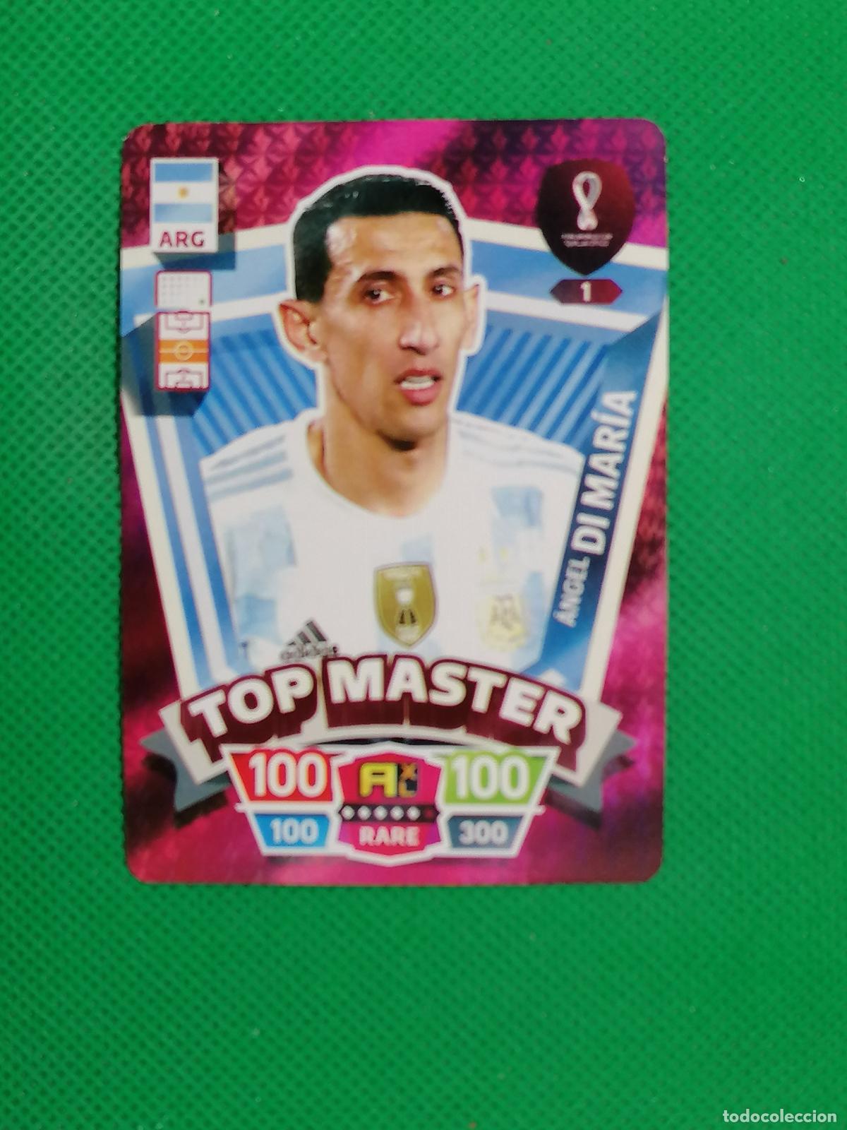Fu&szlig;ball-Sticker: ANGEL DI MARIA ARGENTINA ⚽ WORLD FOOTBALL STARS QATAR CARD FANCARD ⚽