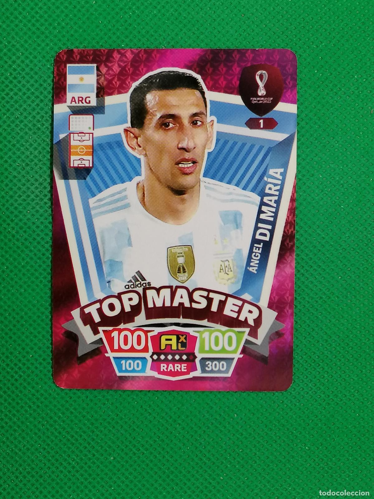 Fu&szlig;ball-Sticker: ANGEL DI MARIA ARGENTINA ⚽ WORLD FOOTBALL STARS QATAR CARD FANCARD ⚽