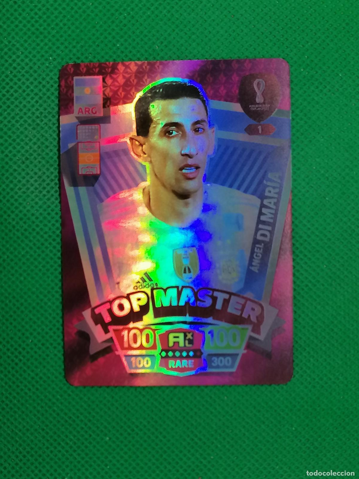 Fu&szlig;ball-Sticker: ANGEL DI MARIA ARGENTINA BRILLANTE ⚽ WORLD FOOTBALL STARS QATAR CARD FANCARD ⚽