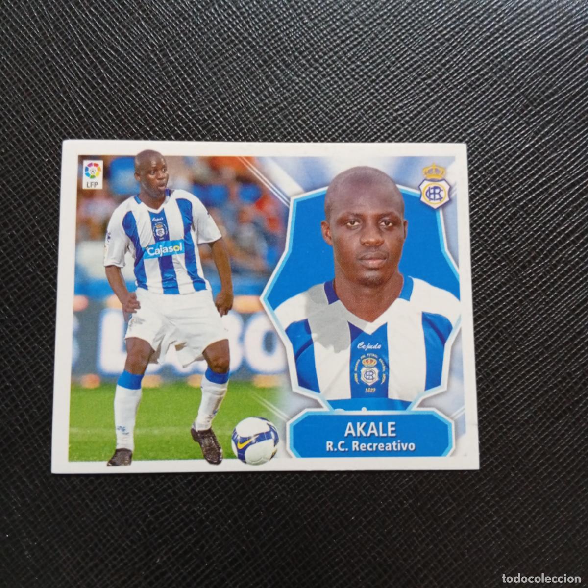 Cromos de f&uacute;tbol: AKALE RECRATIVO ESTE 2008 2009 CROMO FUTBOL LIGA 08 09 - SIN PEGAR - A46 PG280 COLOCA