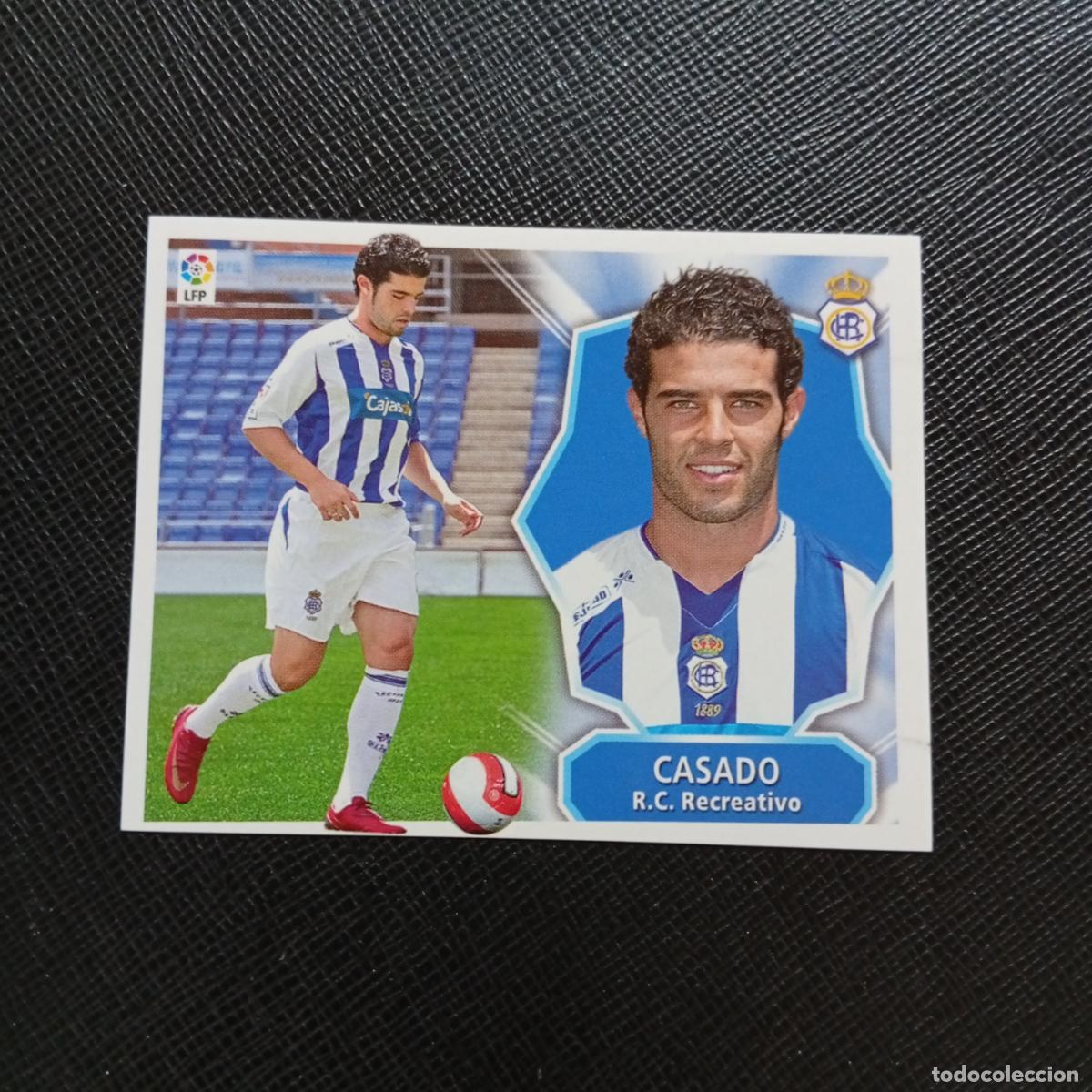 Cromos de f&uacute;tbol: CASADO RECRATIVO ESTE 2008 2009 CROMO FUTBOL LIGA 08 09 - SIN PEGAR - A46 PG280 COLOCA