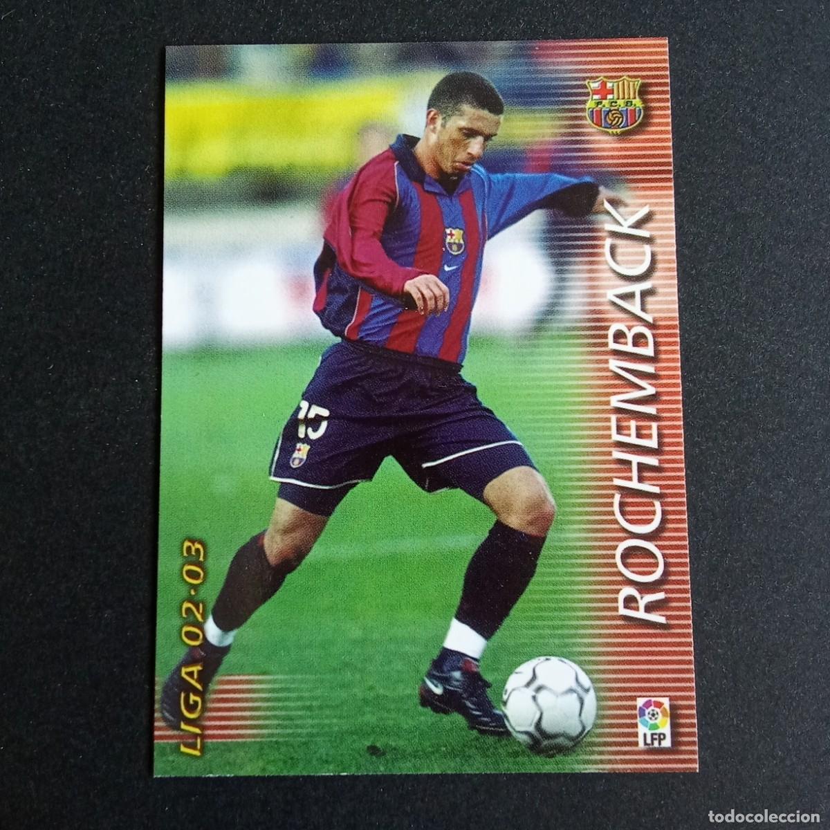Fu&szlig;ball-Sticker: 64 ROCHEMBACK BARCELONA LIGA 2002 2003 02 03 MEGAFICHAS PANINI