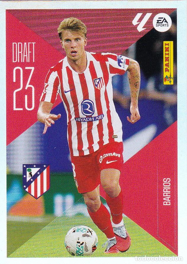 Cartes &agrave; collectionner de Football: ESTE 2026-27 * BARRIOS * DRAFT 23 N&ordm; 3 - DEL AT. MADRID (NUEVO DE SOBRE) (A-20)