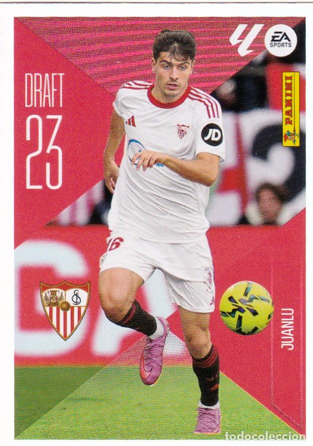 Cromos de f&uacute;tbol: ESTE 2026-27 * JUANLU * DRAFT 23 N&ordm; 14 - DEL SEVILLA (NUEVO DE SOBRE) (A-20)